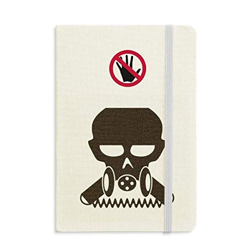 Pollution Biochemical Cyborg Gas Mask Secret Notebook Classic Journal Diary A5