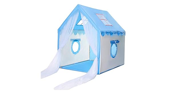 C J Xin Boy Big Tent Children S Room Mosquito Nets Birthday Party Game House Cartoon Toy House With Round Window For 3 4 Children Kids Toy Tent Color B Size 100 126