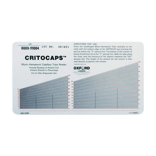 Microhematocrit Tube Reader