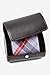 Black Tie Travel Case Roll - Perfect Business Gift - Vegan Faux Leather Necktie Anti-Wrinkle Storage Case