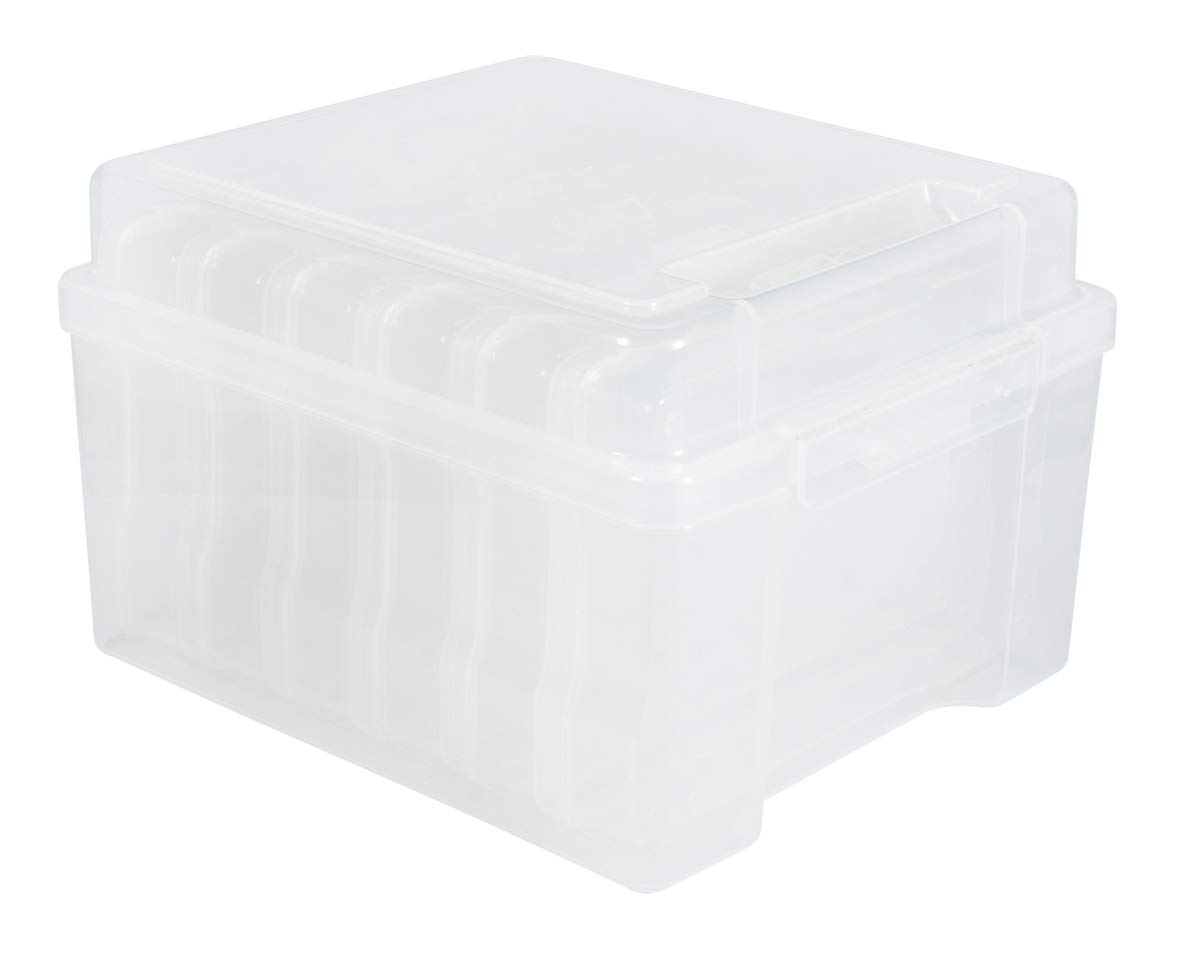 Rayher 39572000 Storage Box with 6 compartments, 210x185x140mm