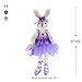 BSTAOFY WEWILL Ballerina Bunny Stuffed Animal Original Adorable Soft Plush Toys Rabbit Doll Gift for Kids Birthday Valentines Christmas Festivals, 23-Inch (Purple)