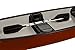 Sun Dolphin Scout Elite SS Square Back Canoe (Hazelnut, 14-Feet)