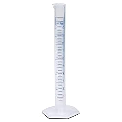 10ml Plastic Graduated Cylinder, Printed