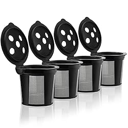 4 Reusable K Cups for Keurig K Supreme, K Supreme