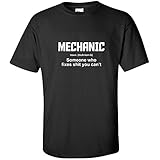 MECHANIC DEFINITION FUNNY pickup truck husband garage gift birthday MENS T-SHIRT
