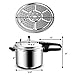 Giantex 6-Quart Aluminum Pressure Cooker Fast Cooker Home Kitchen Pot for Rice or Soup