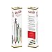 Silchef Heavy Duty, Heat Resistant Kitchen Tongs (set of 3) with Silicone Tips and Ring Pull Locking System - 7 inch, 9 inch & and 12 inch sizes (Red, Yellow and Green)