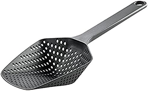 POPVCLY Kitchen Food Ladle Colander Spoon Macaroni Nylon (Colour Random)