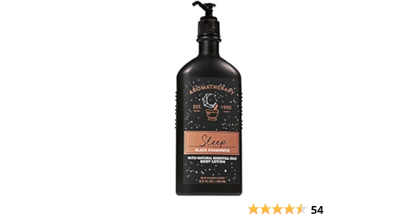 black chamomile lotion