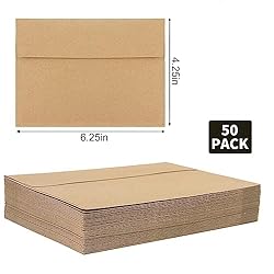 50pcs packed Kraft Envelopes,A4Envelopes, printable