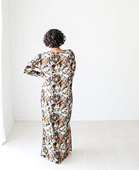 Posh Peanut Long Sleeve Maxi Dress 