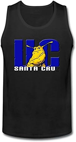 Water More Men's Uc Santa Cruz Banana Slugs Ucsc O Neck DIY Tank Top T
