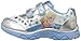 Disney Frozen Elsa and Anna Light-Up Sneaker, White/Blue, 11 M US Little Kid