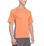 Baleaf Men's Short Sleeve Surf Shirt Rashguard Shirts UPF 50+