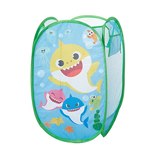 Idea Nuova Baby Shark Pop Up Hamper Storage Bin