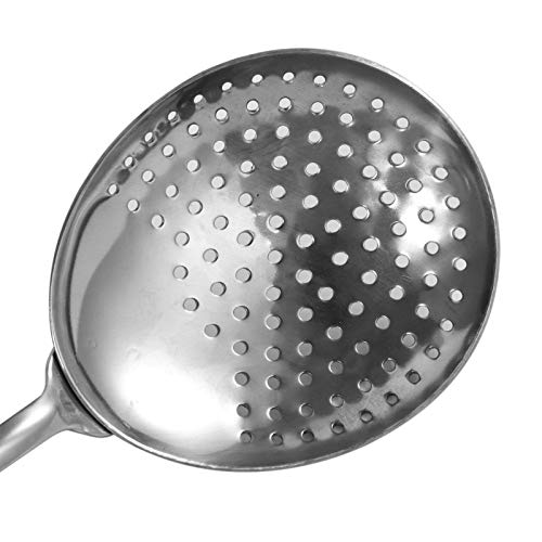 Barsieb / Cocktailsieb / Sommelier-Werkzeug mit Griff aus Edelstahl für Zuhause und Weihnachten – Bild 4
