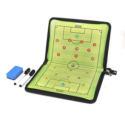 AGPtEK Football/Soccer Magnetic Coaching Board Winning Strategy Board with Dry Erase Marker