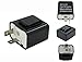 Black Menba Frequency Adjustable 2Pin Electronic LED Flasher Relay for motorcycle (black)