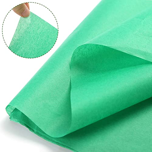 Shindel 80Sheets Christmas Tissue Paper, 27.5x20inches Christmas Paper Towels Xmas Design Wrapping Paper Kraft for DIY Christmas Winter Decoration, 8 Styles