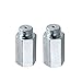 Oxygen Sensor Extender,Universal Fit Oxygen O2 Sensor Spacer Adapter Extenders M18x1.5 Galvanized (Pack of 2)