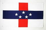 AZ FLAG Netherlands Antilles Flag 3x5 ft 100D Polyester Two Brass Grommets