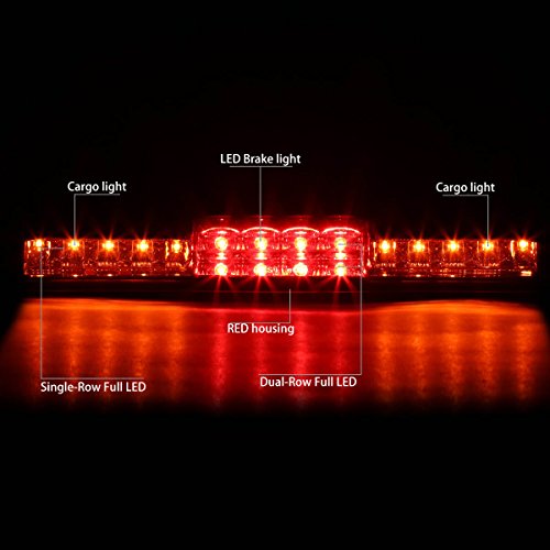 DNAMotoring 3BL-GMC99-LED-RD Third Brake Light