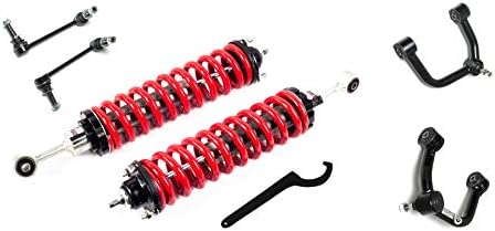 Freedom OffRoad 2.5-5" Lift Coilovers Front Upper Control Arms for 2005+ Toyota Tacoma