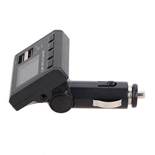 Dressffe Car Music MP3 Player FM Transmitter Modulator Dual USB Charging SD MMC Remote - Thumbnail 4