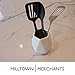 Milltown Merchants Ceramic Utensil Crock - Utensil Caddy Container - Geometric