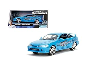 Image of Jada 1: 24 W/B - Metals - Fast &amp; Furious - Mia's Acura Integra (Blue) 30739