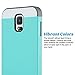 ULAK Galaxy S5 Case, S5 Case, Knox Armor 2in1 Hybrid Dual Layer Slim Shockproof Protective Case Cover for Samsung Galaxy S5 / Galaxy SV/Galaxy S V/Galaxy i9600 2014 Light Blue/Gray