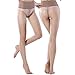 Womens Waist Control Top Tight Panty Hose,10 Den Silk stockings for Women all Toe Sheer Tights Panty Hose