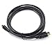 Micro HDMI (Type D) to HDMI - 5 Feet - Compatible with Nikon Coolpix AW110, AW120, AW130, L840, L830, L820, L620,P900, P610, P600, P340, P330