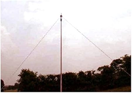 Antenna dipolo filare full size banda CB 11 m 27 MHz, lunghezza 5,5 m