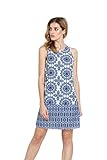 ROMWE Women's Summer Sleeveless Missy Tank Dress With Print