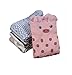 4 Pairs Soft Comfortable Novelty Cartoon Animal Cat Crew Pattern Cotton Socks (4 pairs(4 colors panda))