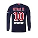 #10 Neymar Jr Paris Saint-Germain (PSG) Soccer Jersey Long Sleeve 2018-2019 Season Blue (S)