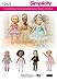Simplicity Creative Patterns 1243 Ballerina and Dance Clothes for 18-Inch Doll, Size: Os One Size