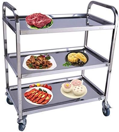 Carro Cocina Carrito de Servicio con Ruedas Carrito de sevicio para la