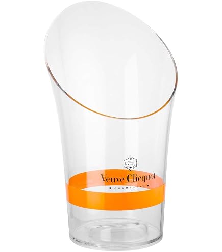 Seau à Glace XXL Veuve Clicquot – Double Magnum – Acrylique Transparent Avec Carton