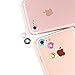 iPhone 7 Camera Lens Protector, BKING-BOX6 X Set Black/ Rose Gold/ Silver/ Blue/ Gold /Rose Red Smartphone Camera Guard Protective Case Cover Ring Installed for Apple iphone 7 4.7 Inch