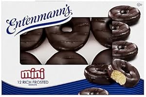 Entenmann's Mini Donuts Rich Frosted - 12 Ct
