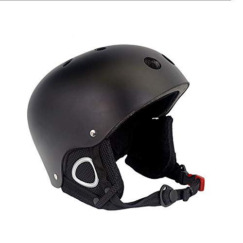 Helmet Men's Outdoor Ski Helmet, for Skiing, Skating, Skateboard, Bicycling,Black,L