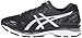 ASICS Men's Gel Nimbus 18 Running Shoe, Black/Silver/Carbon, 10 M US