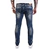 Rock-Creek-Designer-Herren-Jeans-Hose-Stretch-Jeanshose-Basic-Slim-Fit-W29-W40-M21