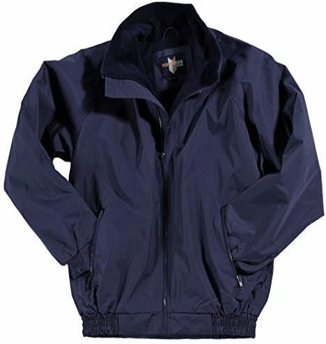 Mountain PassMens Branded Waterproof Windproof Harris Bomber Jacket Coat Front & Inside Zipped Pockets Taped Seams Anti Pill Fleece Lining Large Embroidery Access Workwear Fishing Walking Casual Fashion Vintage