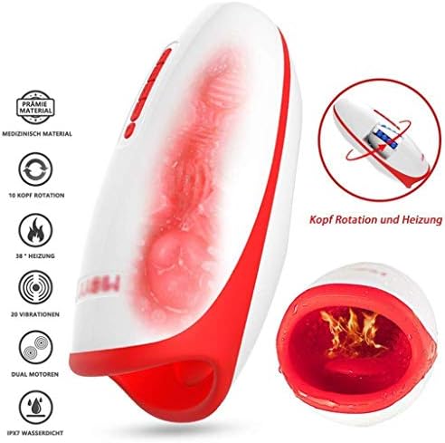 Electric Massager for Men,ABS+TPE Male's Cup Auto-Matic Sucking Vibrating Toy(Confidential Packaging)