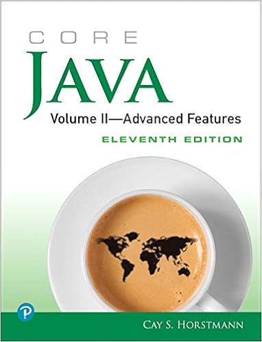 Core Java, Volume II--Advanced Features (11th Edition)