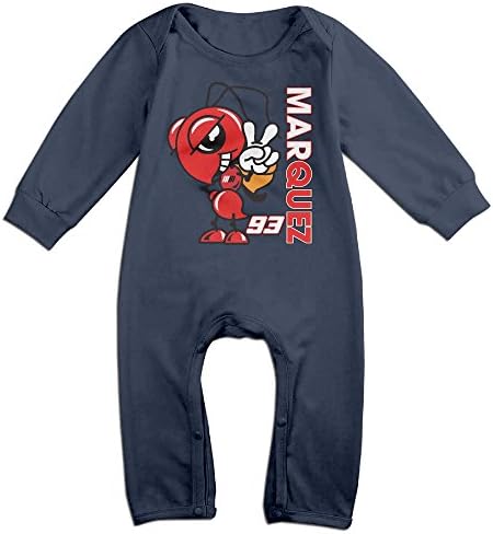 TKOTK Baby's Bodysuit Romper Jumpsuit Marc Marquez Navy
